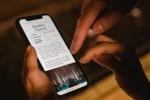 Travel itinerary on mobile phone demo