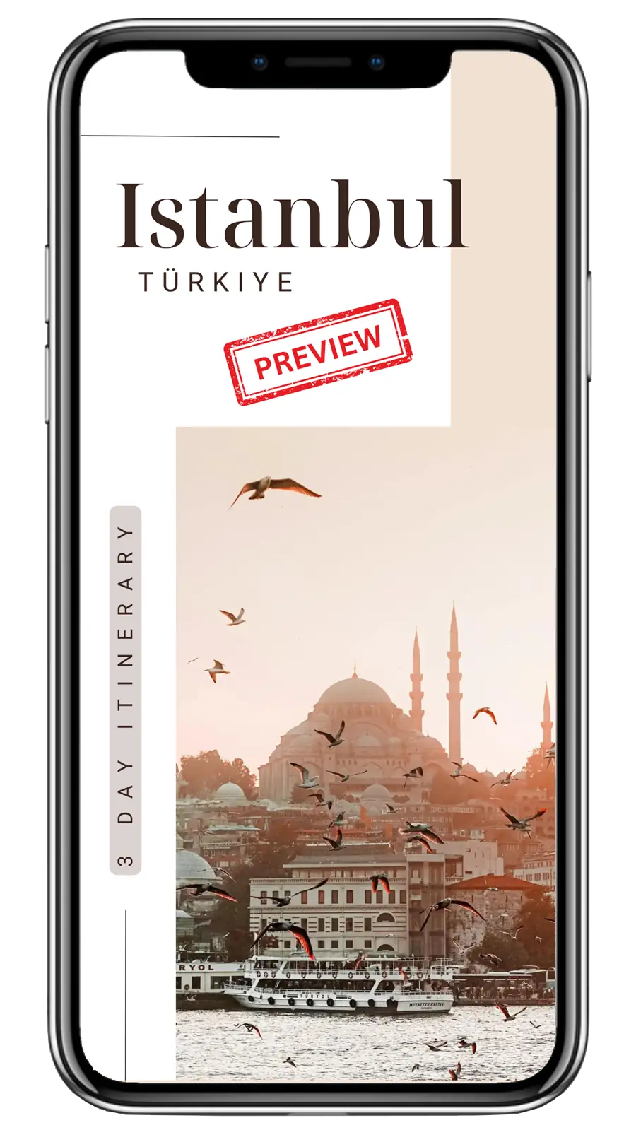 Istanbul itinerary preview